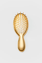Gold Travel Hairbrush
